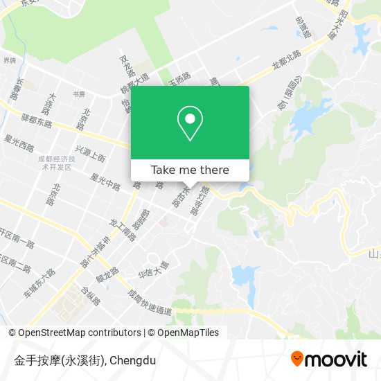 金手按摩(永溪街) map