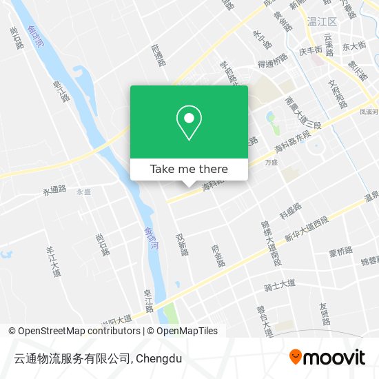 云通物流服务有限公司 map