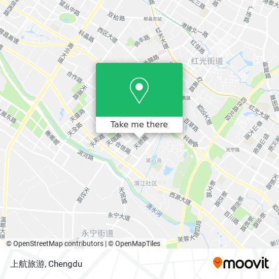 上航旅游 map