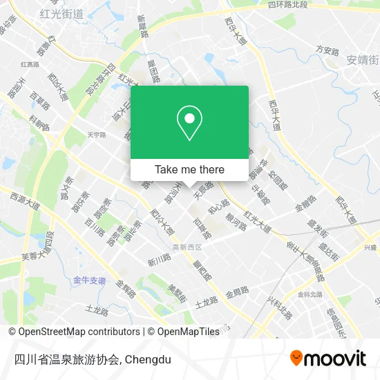 四川省温泉旅游协会 map