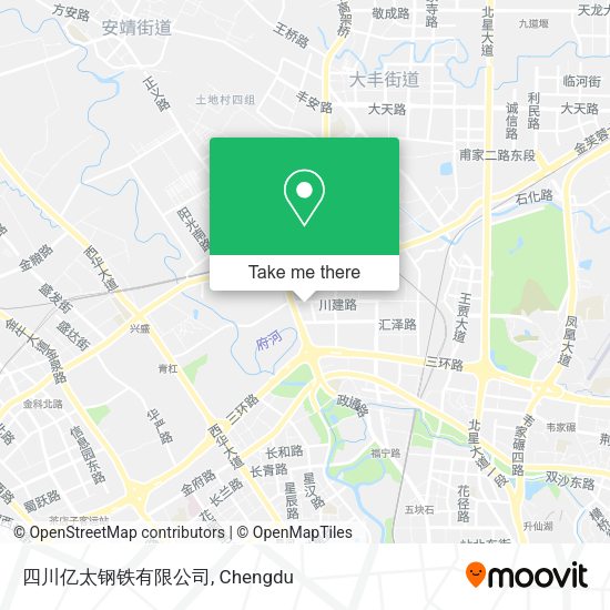 四川亿太钢铁有限公司 map