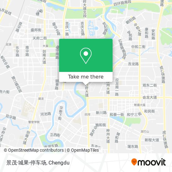 景茂·城果-停车场 map