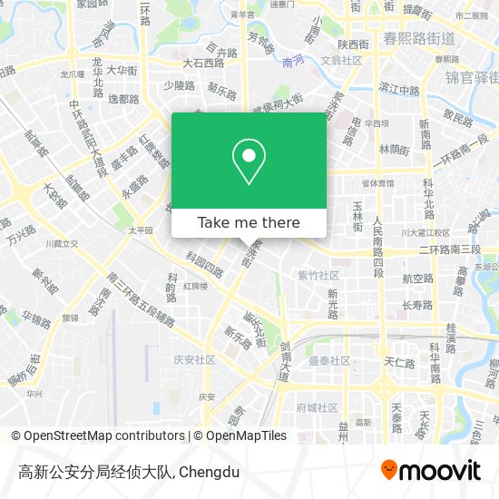 高新公安分局经侦大队 map
