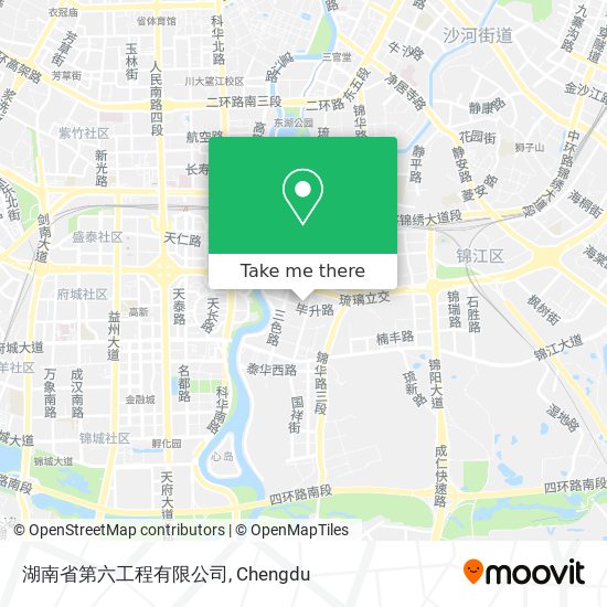湖南省第六工程有限公司 map