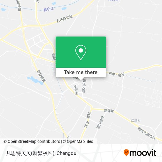 凡思特贝贝(新繁校区) map