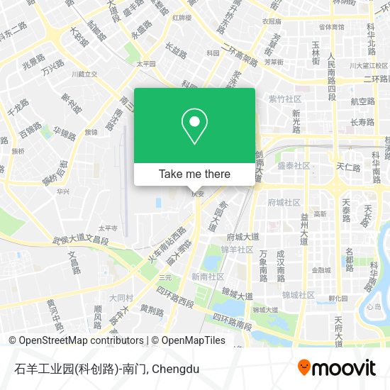 石羊工业园(科创路)-南门 map