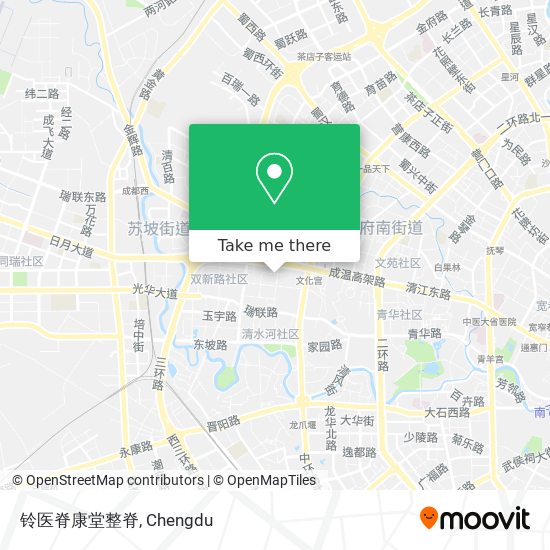 铃医脊康堂整脊 map