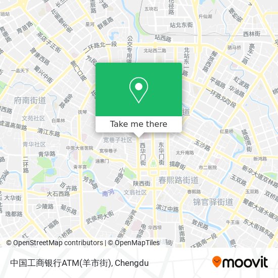 中国工商银行ATM(羊市街) map