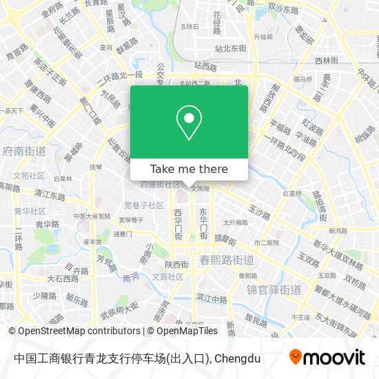 中国工商银行青龙支行停车场(出入口) map