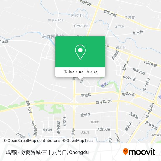 成都国际商贸城-三十八号门 map