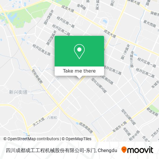 四川成都成工工程机械股份有限公司-东门 map