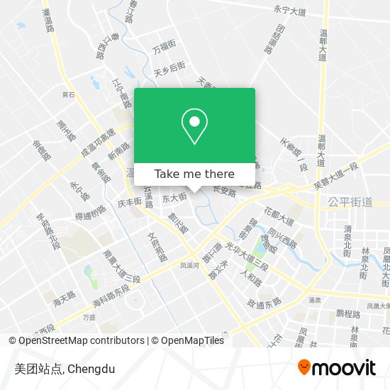 美团站点 map