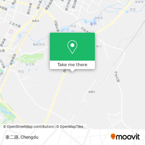 泰二路 map