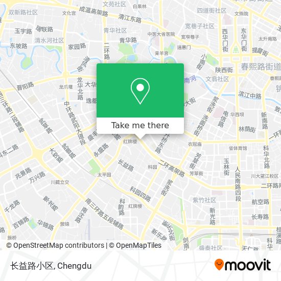长益路小区 map