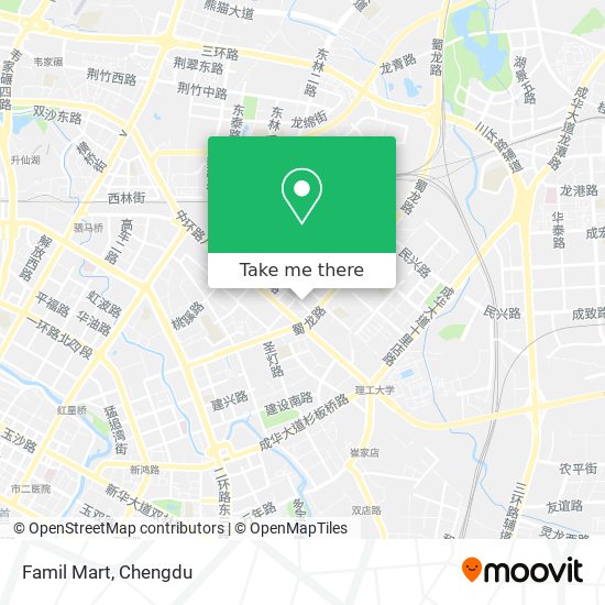 Famil Mart map
