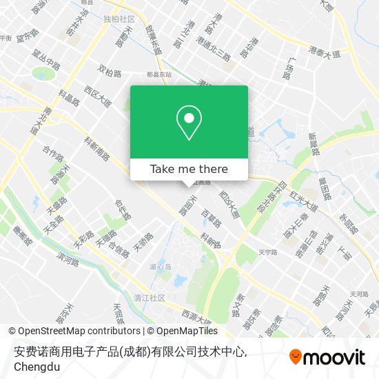 安费诺商用电子产品(成都)有限公司技术中心 map