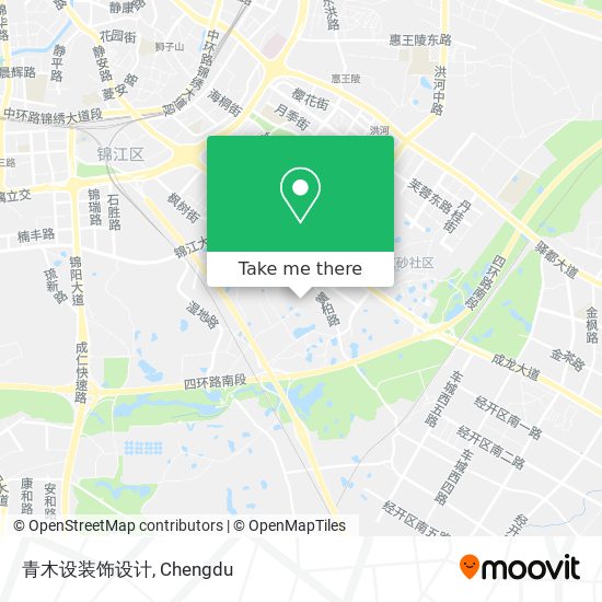 青木设装饰设计 map