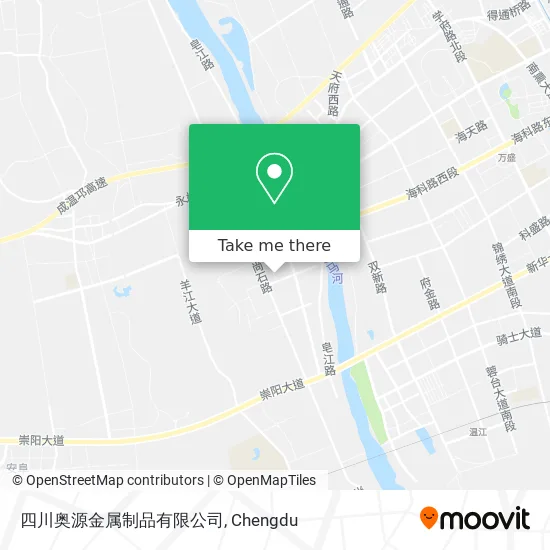 四川奥源金属制品有限公司 map