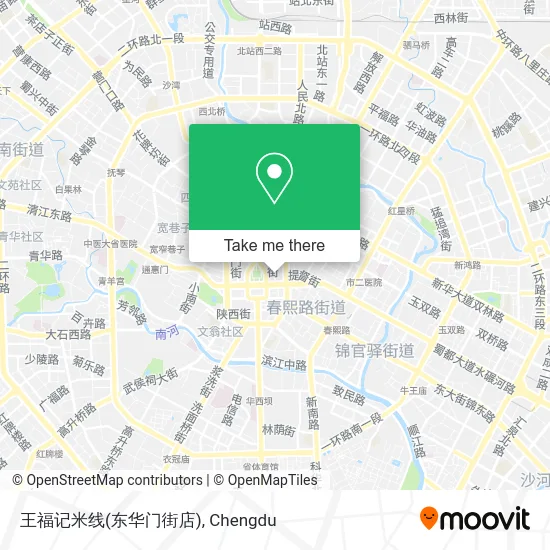 王福记米线(东华门街店) map