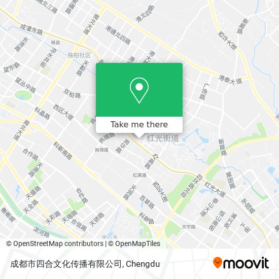 成都市四合文化传播有限公司 map