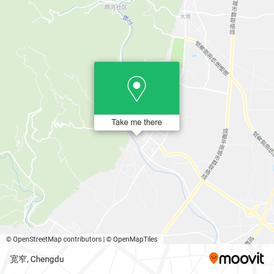 宽窄 map