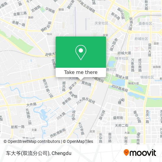 车大爷(双流分公司) map