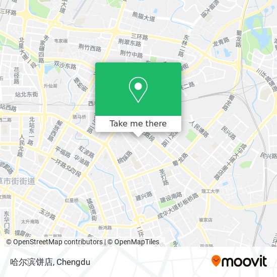 哈尔滨饼店 map