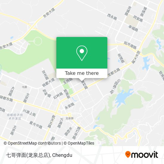 七哥弹面(龙泉总店) map