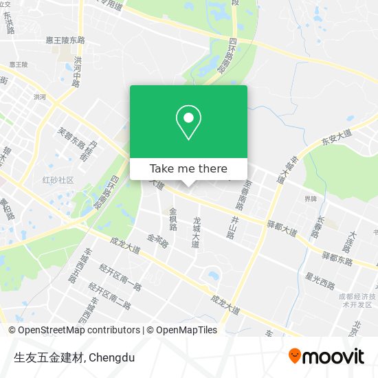 生友五金建材 map