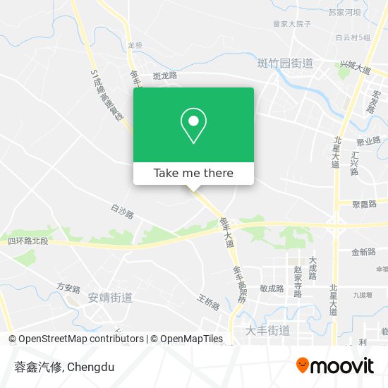 蓉鑫汽修 map