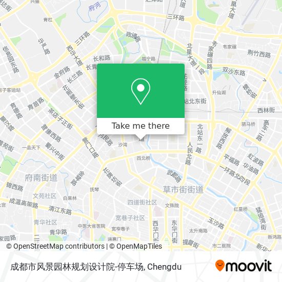 成都市风景园林规划设计院-停车场 map