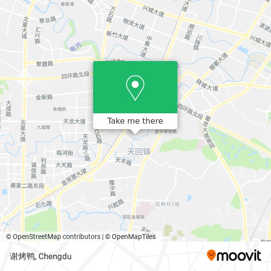 谢烤鸭 map