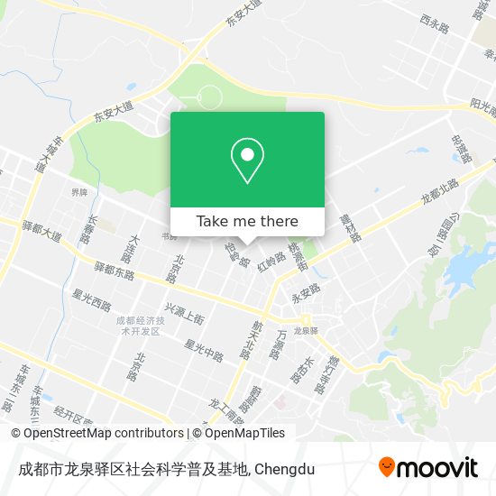 成都市龙泉驿区社会科学普及基地 map