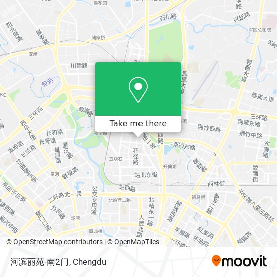 河滨丽苑-南2门 map