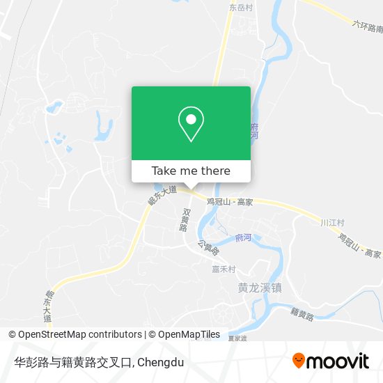 华彭路与籍黄路交叉口 map