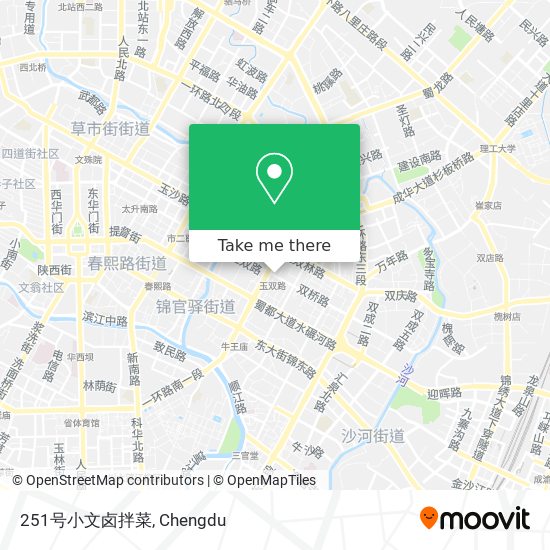 251号小文卤拌菜 map