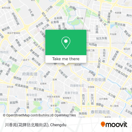 川香苑(花牌坊北顺街店) map