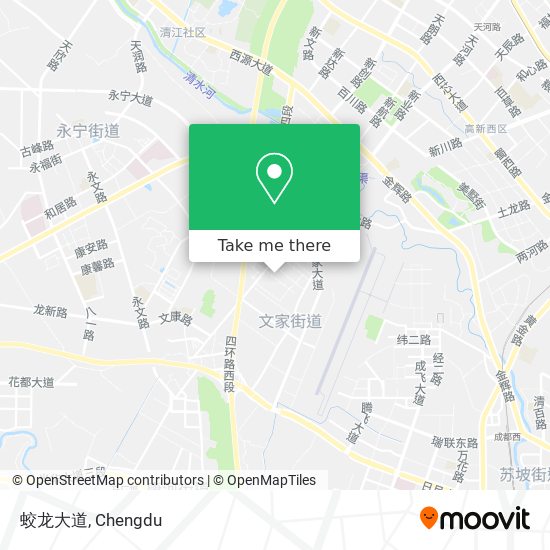 蛟龙大道 map