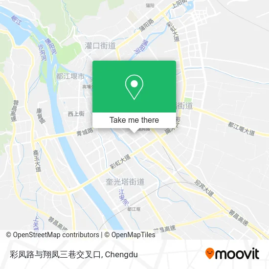 彩凤路与翔凤三巷交叉口 map