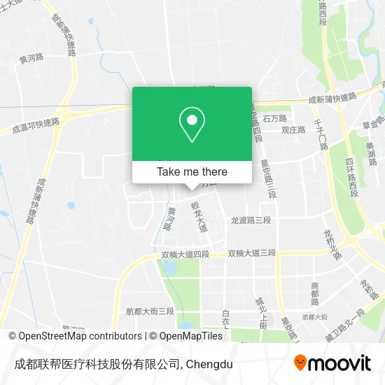 成都联帮医疗科技股份有限公司 map