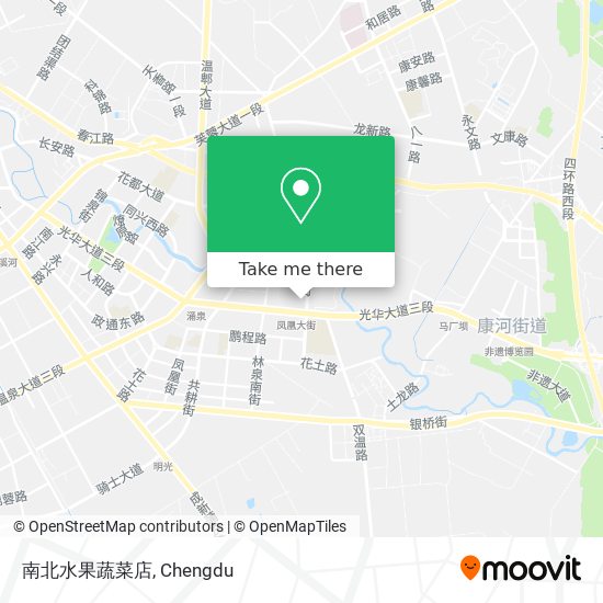 南北水果蔬菜店 map