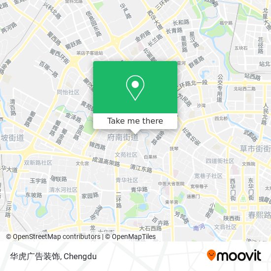 华虎广告装饰 map