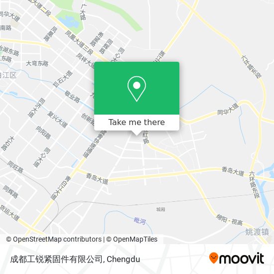 成都工锐紧固件有限公司 map
