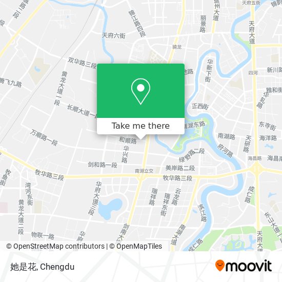 她是花 map