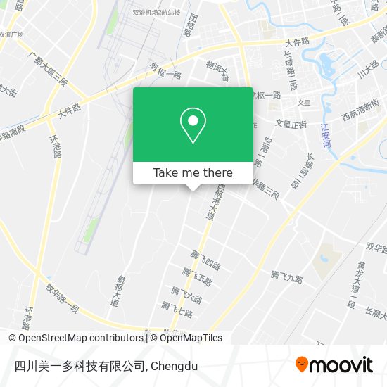 四川美一多科技有限公司 map