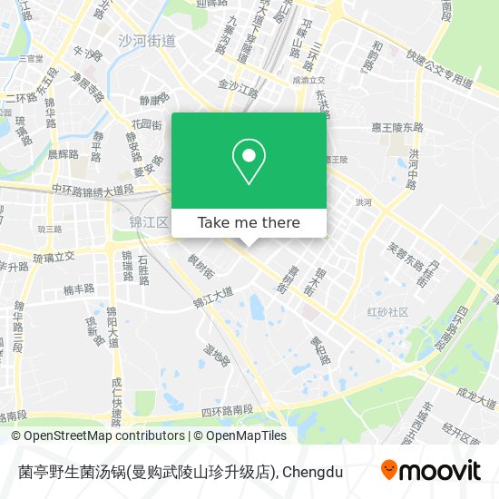 菌亭野生菌汤锅(曼购武陵山珍升级店) map
