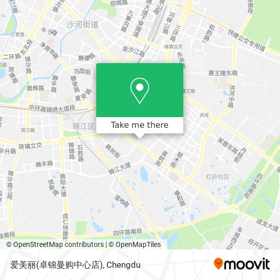 爱美丽(卓锦曼购中心店) map