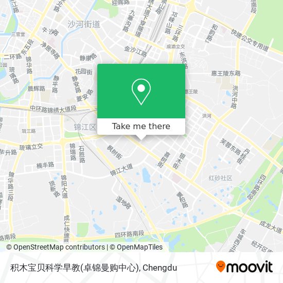 积木宝贝科学早教(卓锦曼购中心) map
