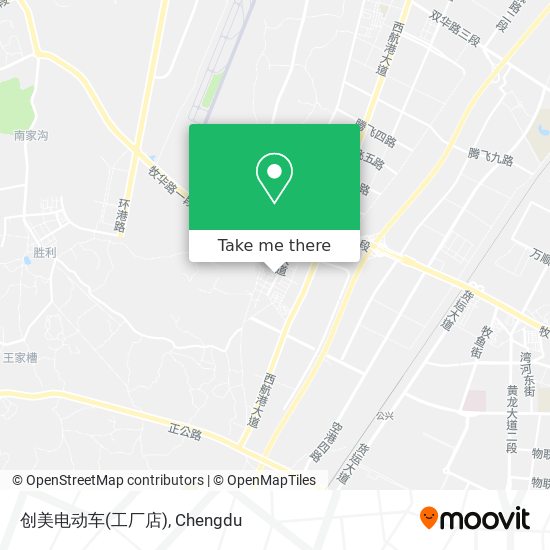 创美电动车(工厂店) map