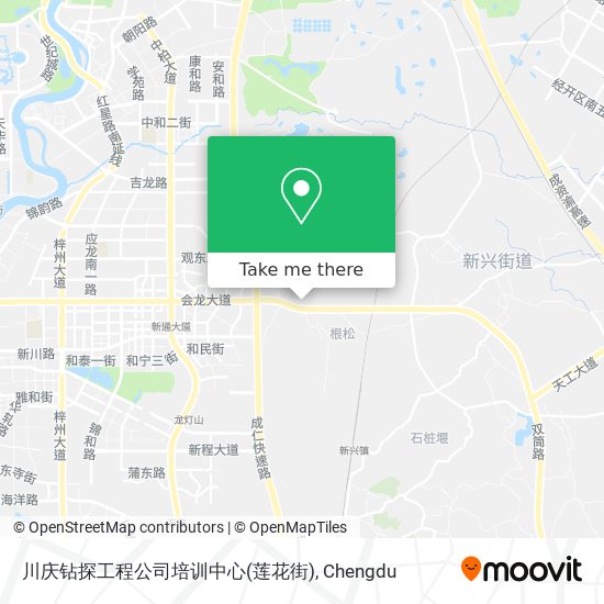 川庆钻探工程公司培训中心(莲花街) map